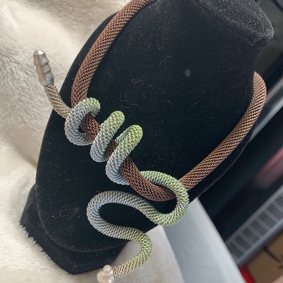 Designer snake necklace - Picture 4 of 13